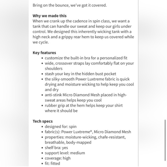 Lululemon Spin It To Win It Tank Size 4 (sm) in Black Swan/ Raspberry Glo - Picture 5 of 14